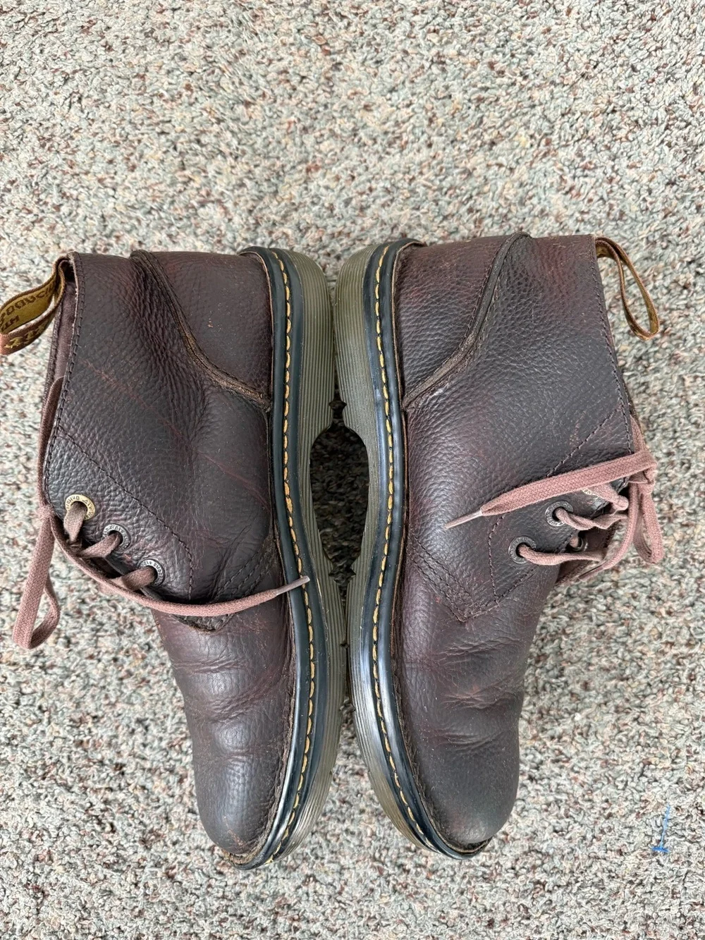 Dr. Martens Sussex Chukka Boots Mens 8M Brown Leather Industrial Work Airwair